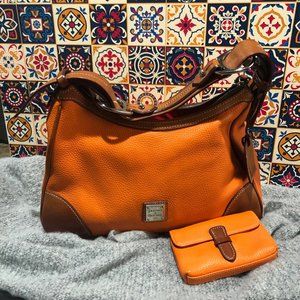 Dooney & Bourke Pebble Grain Shoulder Bag with Coin Purse